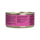 RAWZ 96% Chicken, Chicken Liver &amp; Goat's Milk Pate Canned Cat Food back of can.