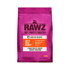 Front bag of RAWZ Grain Free & Meal Free Rabbit Dry Cat Food 7.8lbs