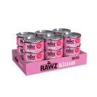 Case of 12 cans of RAWZ Kitten Beef & Beef Liver Canned Kitten Food
