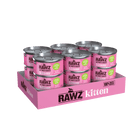 Case of 12 of RAWZ Kitten Chicken & Chicken Liver Canned Kitten Food 2.8oz