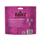RAWZ Rabbit & Goat's Milk Freeze Dried Cat Treats back of bag.