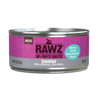 RAWZ Senior Salmon, Tuna & New Zealand Green Mussels Canned Cat Food 5.5oz, Front can
