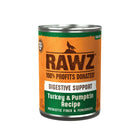 RAWZ Solutions Digestive Support Turkey & Pumpkin Canned Dog Food front of can.