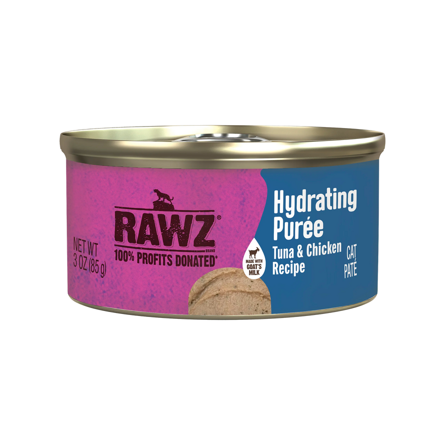 RAWZ Hydrating Puree Tuna & Chicken Recipe With Goat's Milk Puree Canned Cat Food