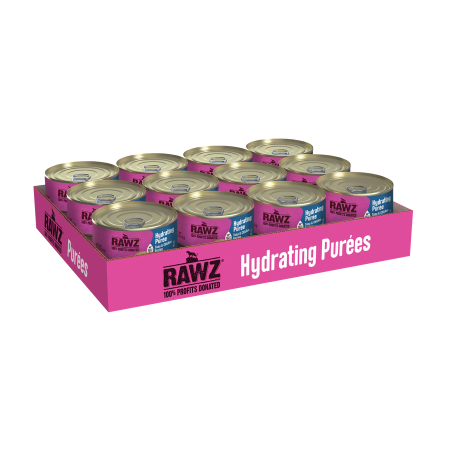 RAWZ Hydrating Puree Tuna & Chicken Recipe With Goat's Milk Puree Canned Cat Food