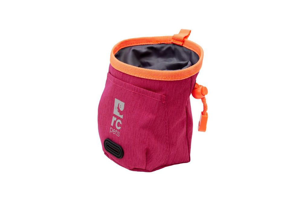 RC Pet Essential Treat Bag Heather Azalea, waterproof bag to ensure treats stay dry