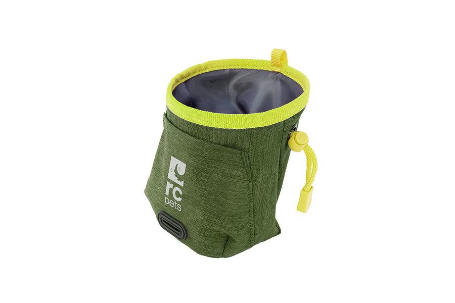 RC Pet Essential Treat Bag Heather Olive, waterproof bag to ensure treats stay dry