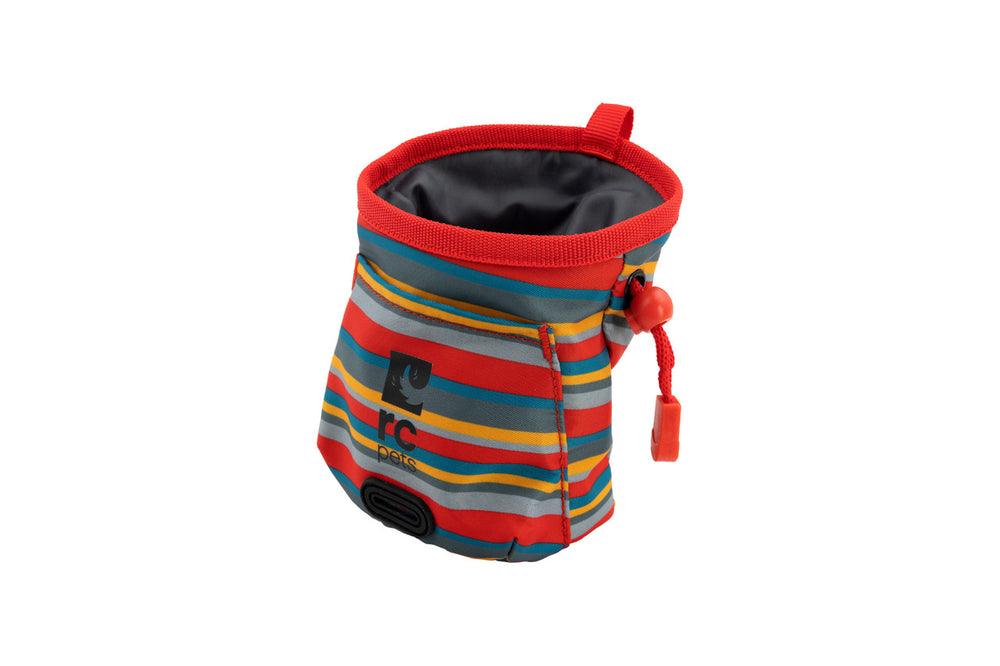 RC Pet Essential Treat Bag Multi Stripes, waterproof bag to to ensure treats stay dry