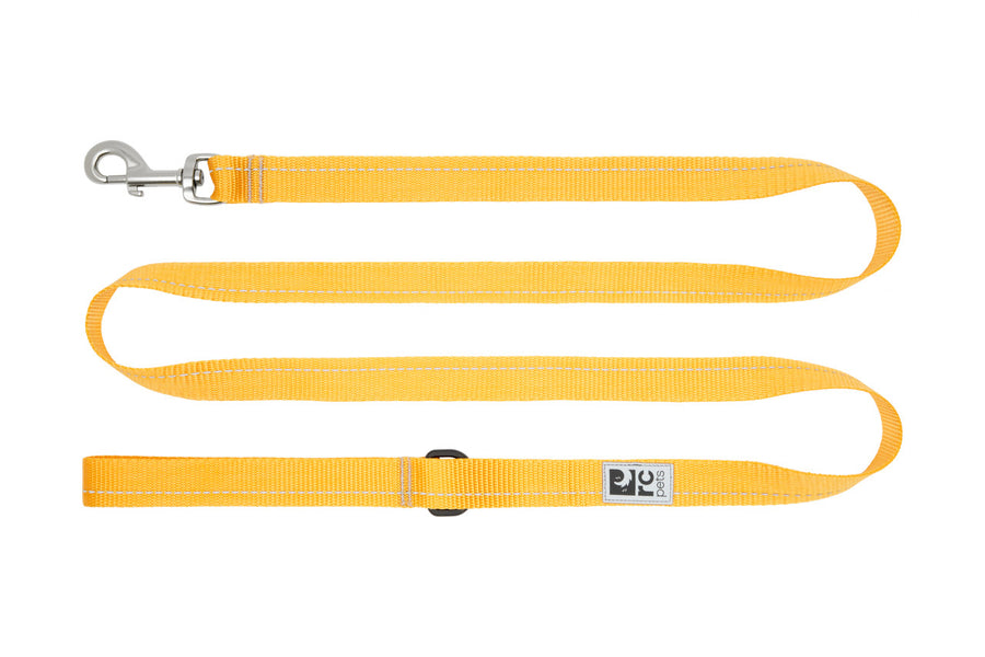 RC Pets Primary Dog Leash, Marigold Color Full Length