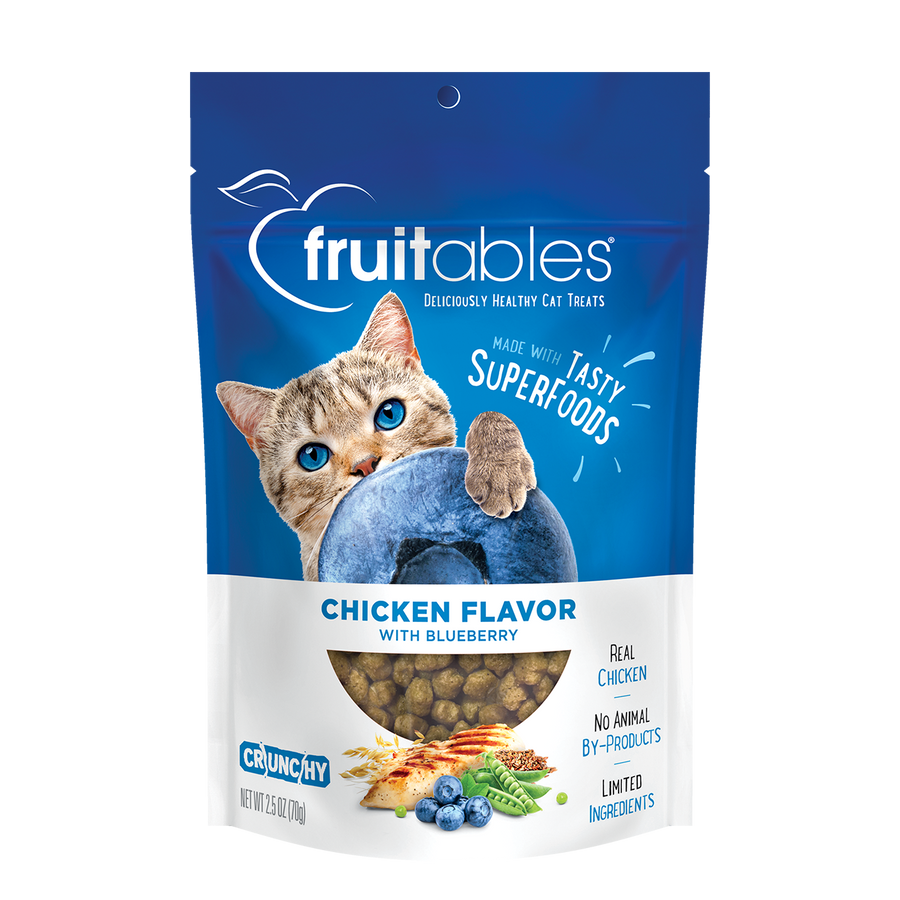 Fruitable Crunchy Chicken & Blueberry Cat Treats