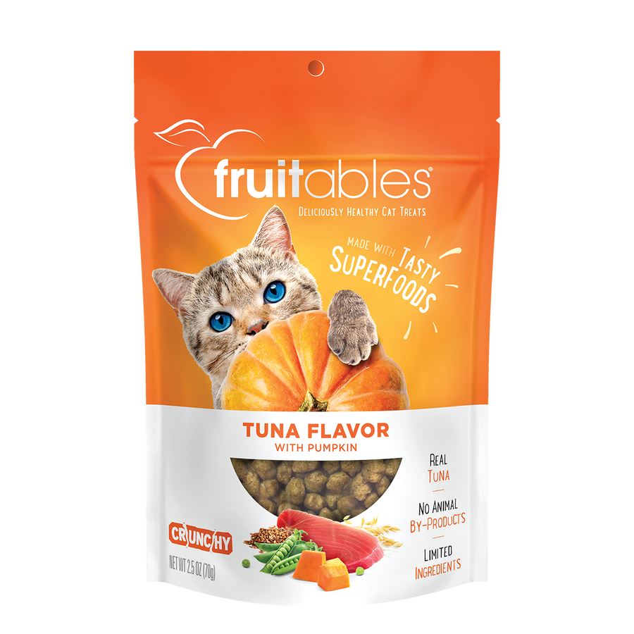 Fruitable Crunchy Tuna & Pumpkin Cat Treats