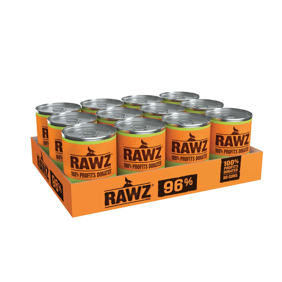 RAWZ 96% Chicken & Chicken Liver Canned Dog Food