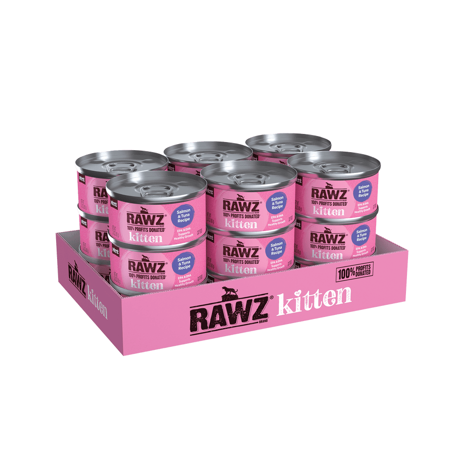 RAWZ Kitten Salmon & Tuna Canned Kitten Food