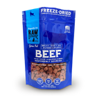 Front Pouch of Raw Dynamic Freeze Dried Beef Cat Food 3lbs