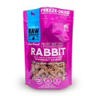 Front Pouch of Raw Dynamic Freeze Dried Rabbit Cat Food 3lbs