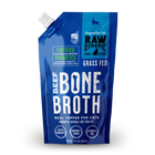 Front Bag of Raw Dynamic Frozen Beef Bone Broth For Cats 12 fl oz