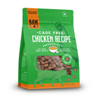 Raw Dynamic Frozen Raw Chicken Formula For Cats front of bag. 