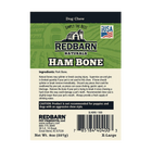 Redbarn X-Large Ham Bone Dog Treat 8oz, Label