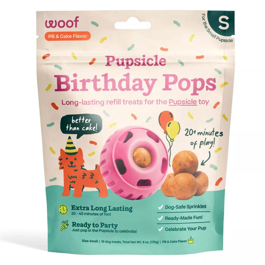Woof Pupsicle Refill Pops Birthday Dog Treat