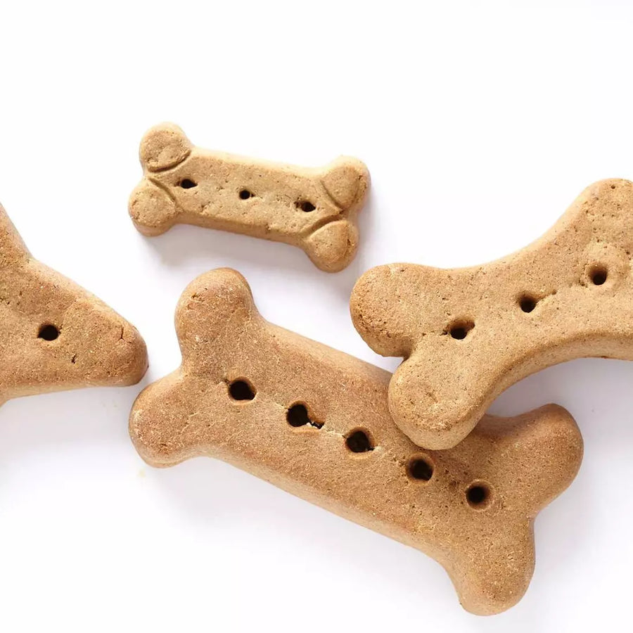 Few pieces of SPORTMiX Wholesomes Rewards Originals Dog Treats