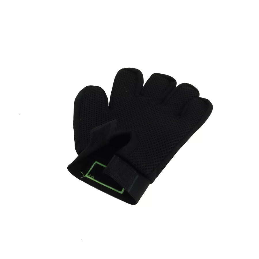 Black Safari Grooming Glove Dog Brush
