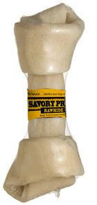 Savory Prime Supreme Knotted Bone Dog Treat, Front Packaging 