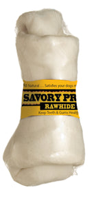 Savory Prime Supreme Knotted Bone Dog Treat, Front Packaging