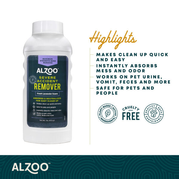 Highlights of Alzoo Severe Accident Remover Fresh Lavender Scent 