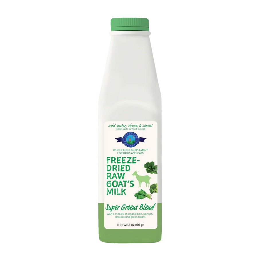 Shepherd Boy Farms Freeze Dried Raw Super Green Blend Goat Milk