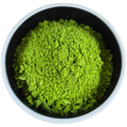 Actual Shepherd Boy Farms Freeze Dried Raw Super Green Blend Goat Milk in a bowl