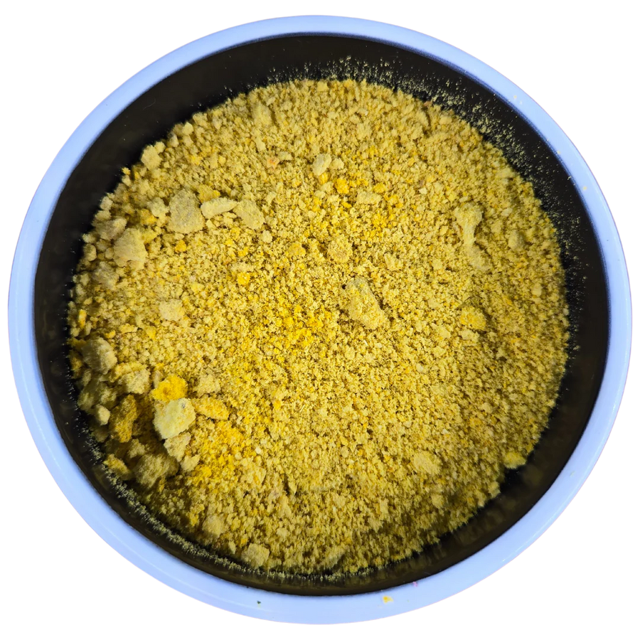 Shepherd Boy Farms Freeze Dried Raw Golden Blend Goat Milk in a bowl