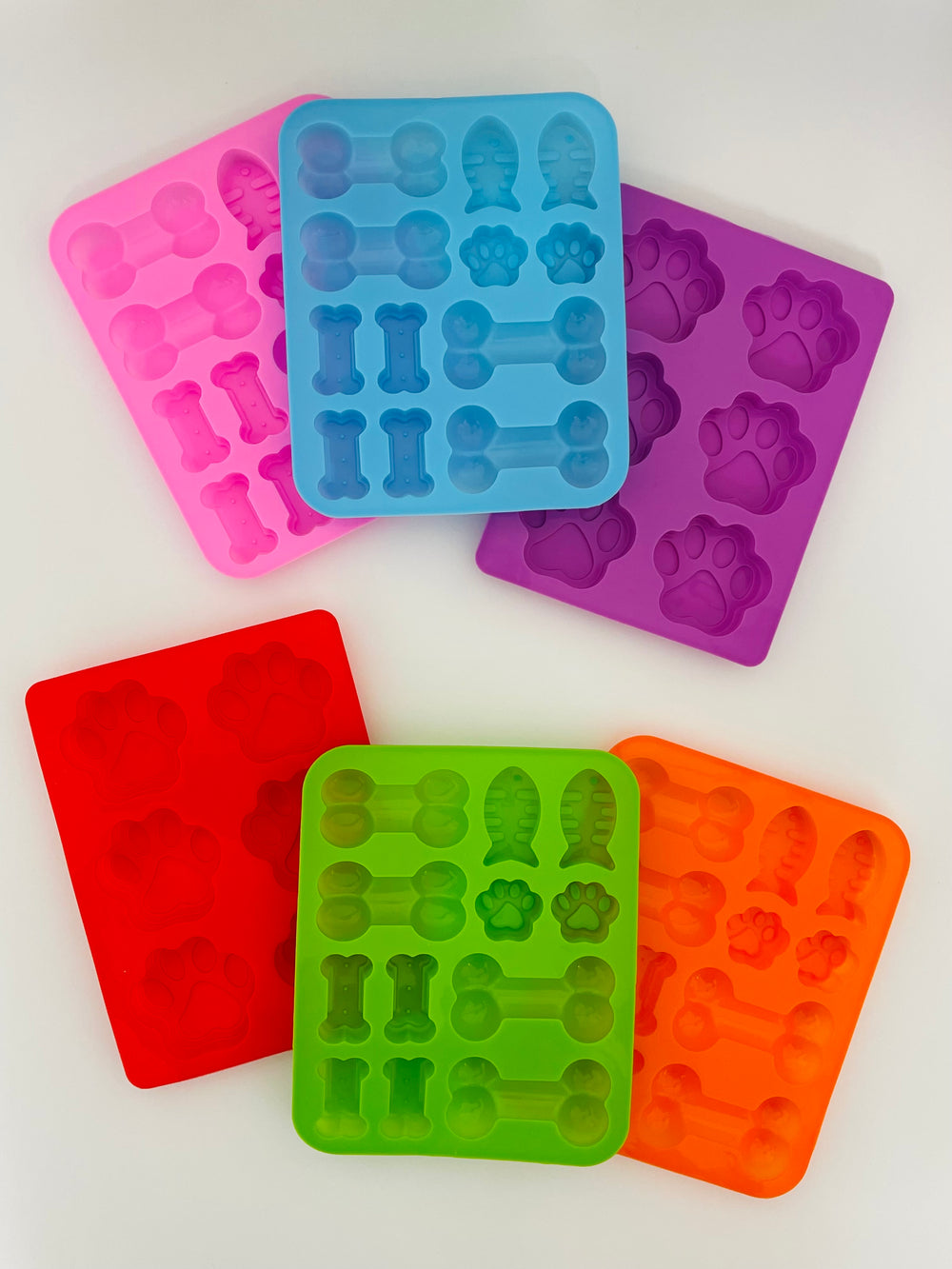 Silicone Treat Molds All Colors Available