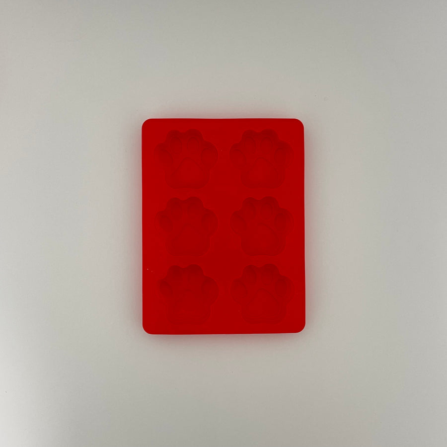 Silicone Treat Molds in Color Red