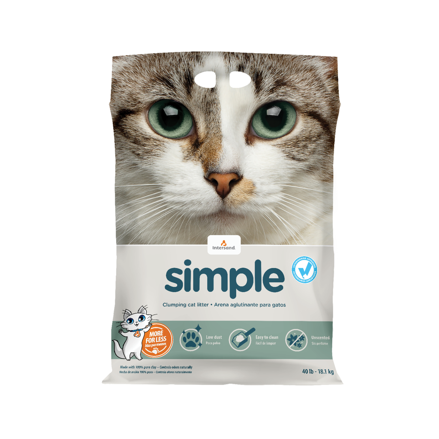 Intersand Simple Economic Clumping Cat Litter