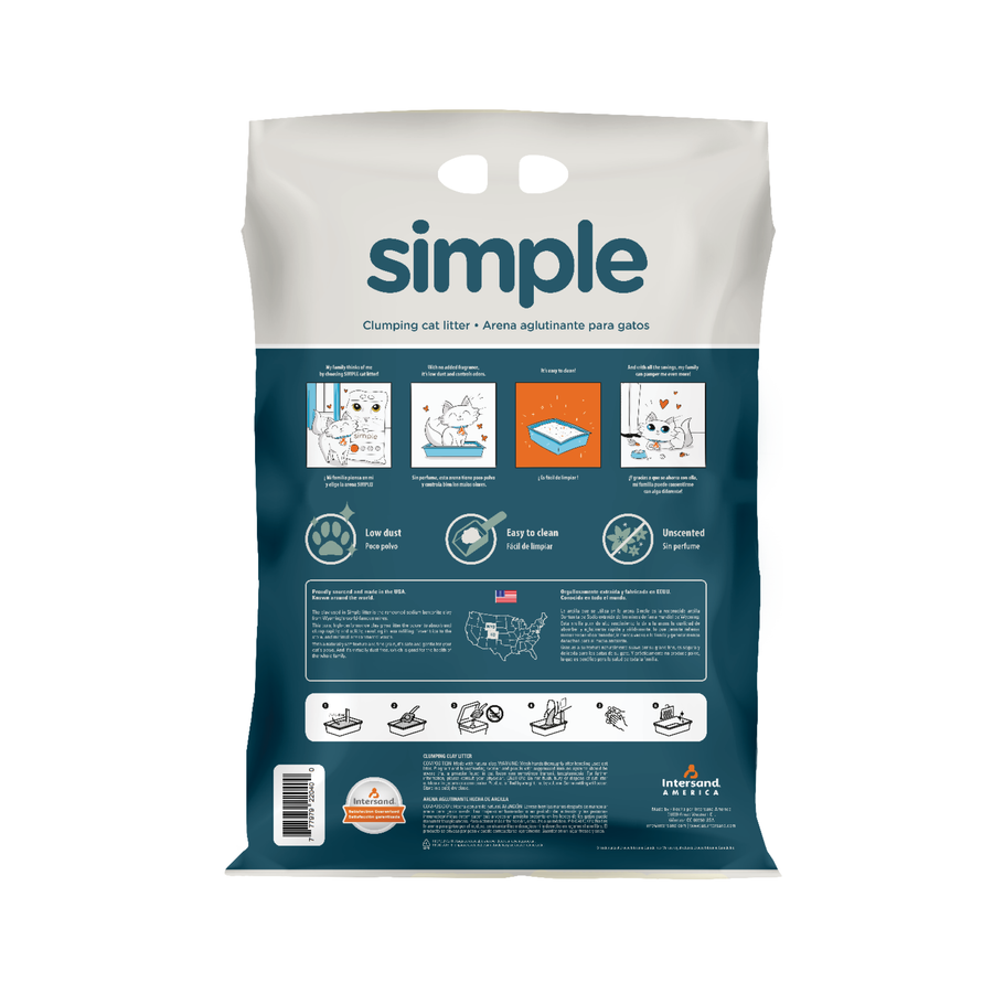 Intersand Simple Economic Clumping Cat Litter