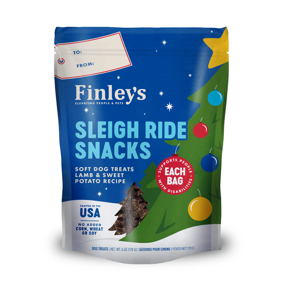 Finley's Sleigh Ride Snacks Lamb & Sweet Potato Recipe Dog Teats