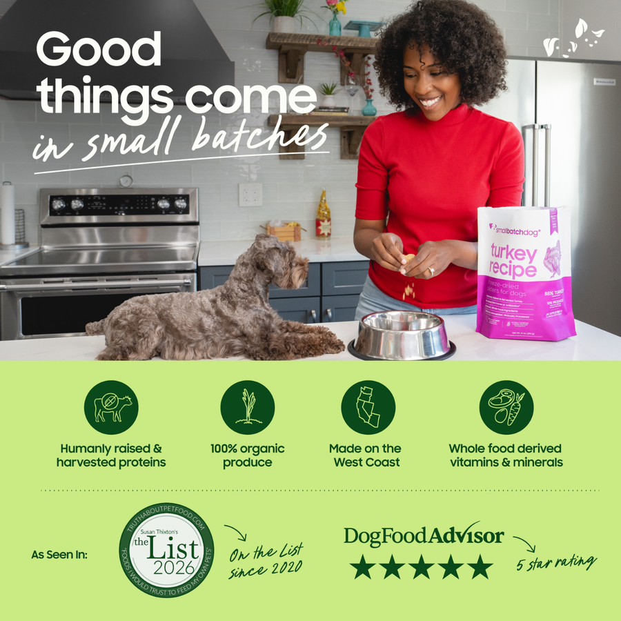 Good things come in small batches. 