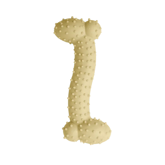 Tiny Spikes on Snugarooz Lil Baby Bone Yellow Dog Toy
