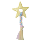 Front of Snugarooz Lil Star Yellow Dog Chew