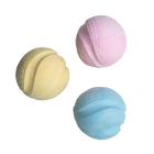 Snugarooz Sky Bounce Ballz Pink Dog Toy in Pink, Yellow & Blue