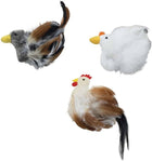 Spot Bird of Feather Cat Toy Assorted