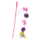 Spot Butterfly & Mylar Wand Cat Toy, Assorted Colors Pink