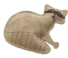 Spot Dura-Fused Leather & Jute Raccoon Dog Toy, Large Size