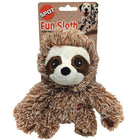Spot Fun Sloth Plush Dog Toy 7" Inch Brown, Front Packaging