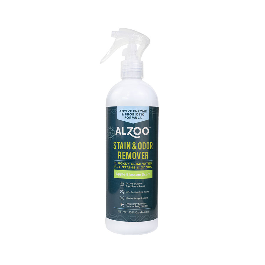 Alzoo Stain & Odor Remover Apple Blossom Scent Spray