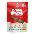 Front Pouch of Stella & Chewy's Medium Dental Delights Chicken & Parsley Flavor Dog Treats 5.5oz Medium Front