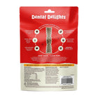 Back pouch of Stella & Chewy's X-Small Dental Delights Chicken & Parsley Flavor Dog Treats