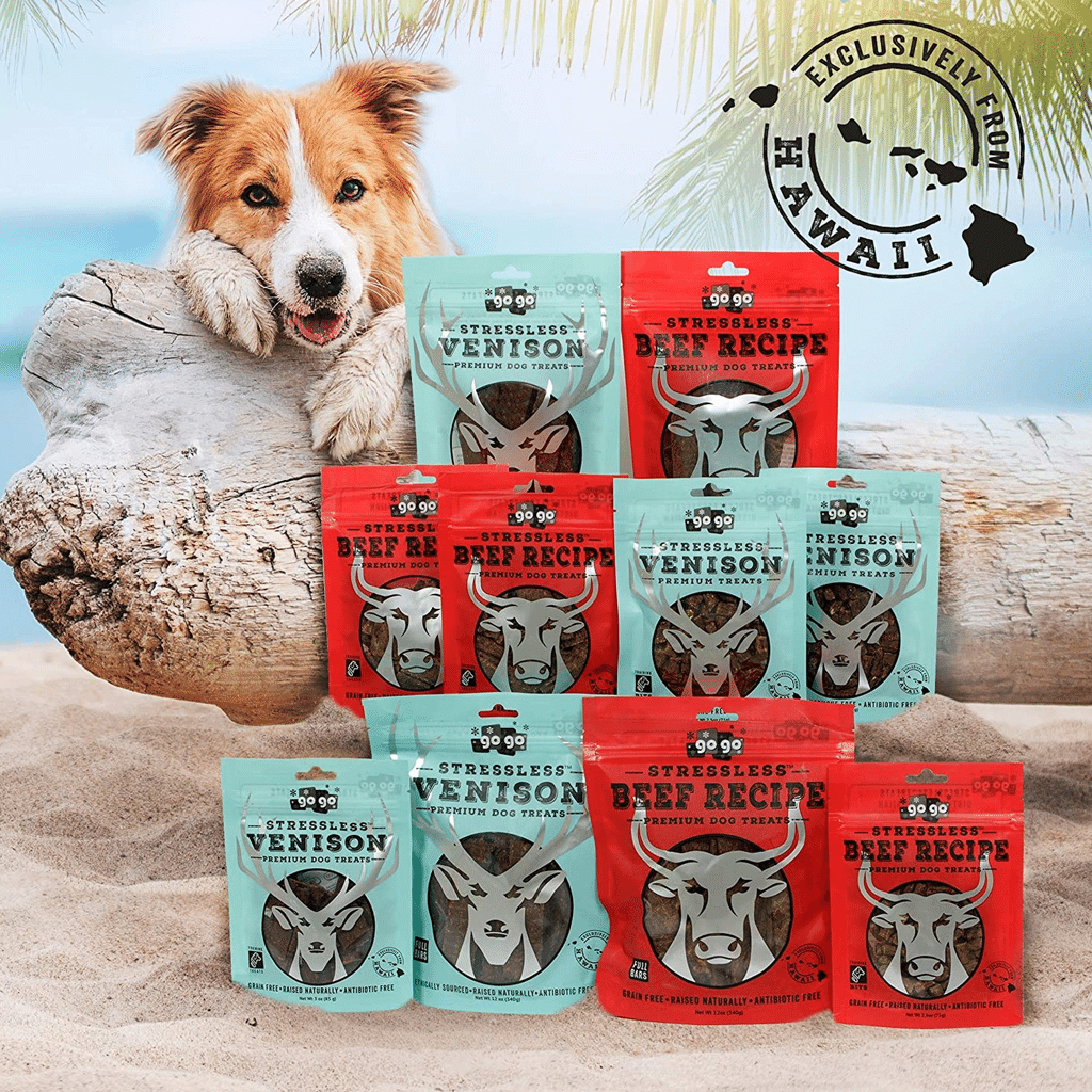 GOGO Venison Jerky Bars Dog Treats Incredible Pets
