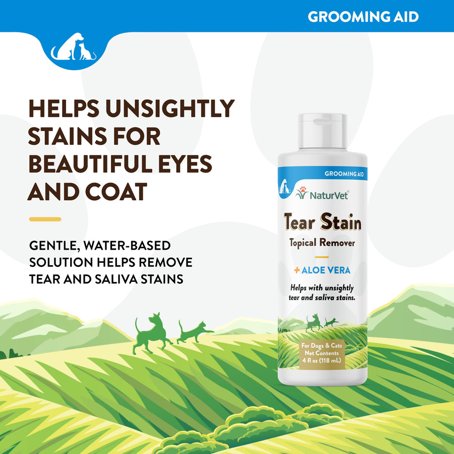 NaturVet Tear Stain Topical Remover