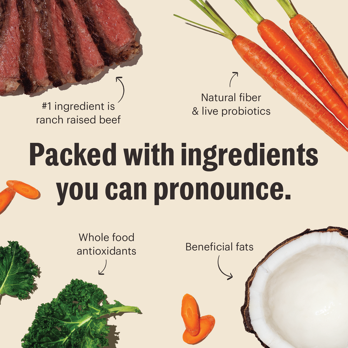 Packed with ingredients you can pronounce.